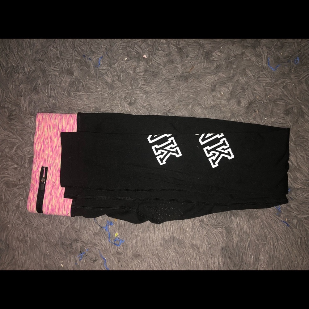 Pink vs leggings
